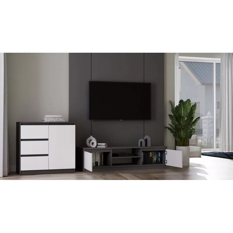 RTV 140 MALWA ANTHRACITE/bianco