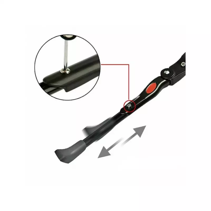 Cavalletto per bicicletta Extralink, supporto laterale regolabile