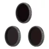 Set filtri ND per fotocamera DJI Osmo Action nero ND8 ND16 ND32