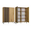 KAMARO 2DD stretto/GŁ rovere ARTISAN VETRINA