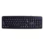 Esperanza EK129 tastiera USB QWERTY UK inglese nera