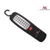 Lampada da officina MACLEAN MCE03 — 24 LED, base magnetica e gancio, a batteria (3×AAA)