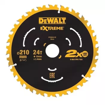 Lama circolare DeWALT DT20432-QZ 21 cm con placchette in carburo di tungsteno
