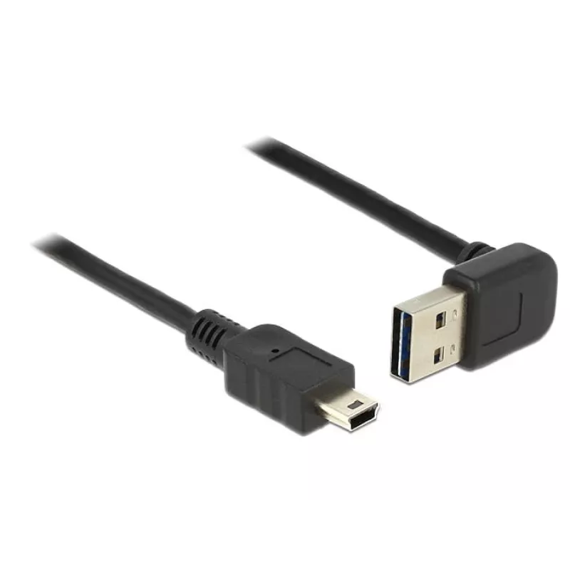 Cavo USB DeLOCK 1 m USB 2.0-A a Mini-USB B nero