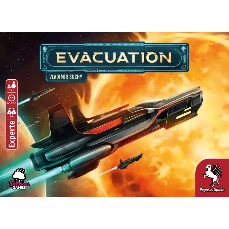 Pegasus Spiele 56260G gioco da tavolo Evacuation