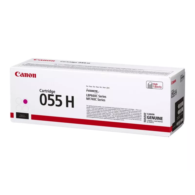 Cartuccia toner Canon 055H 1 pezzo originale magenta
