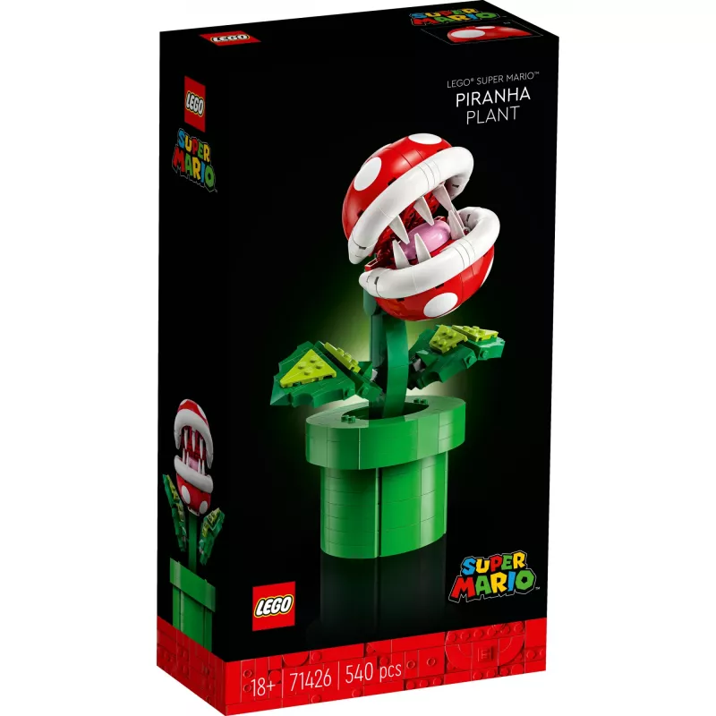 Set da costruzione LEGO SUPER MARIO 71426 Pianta Piranha con funzioni interattive