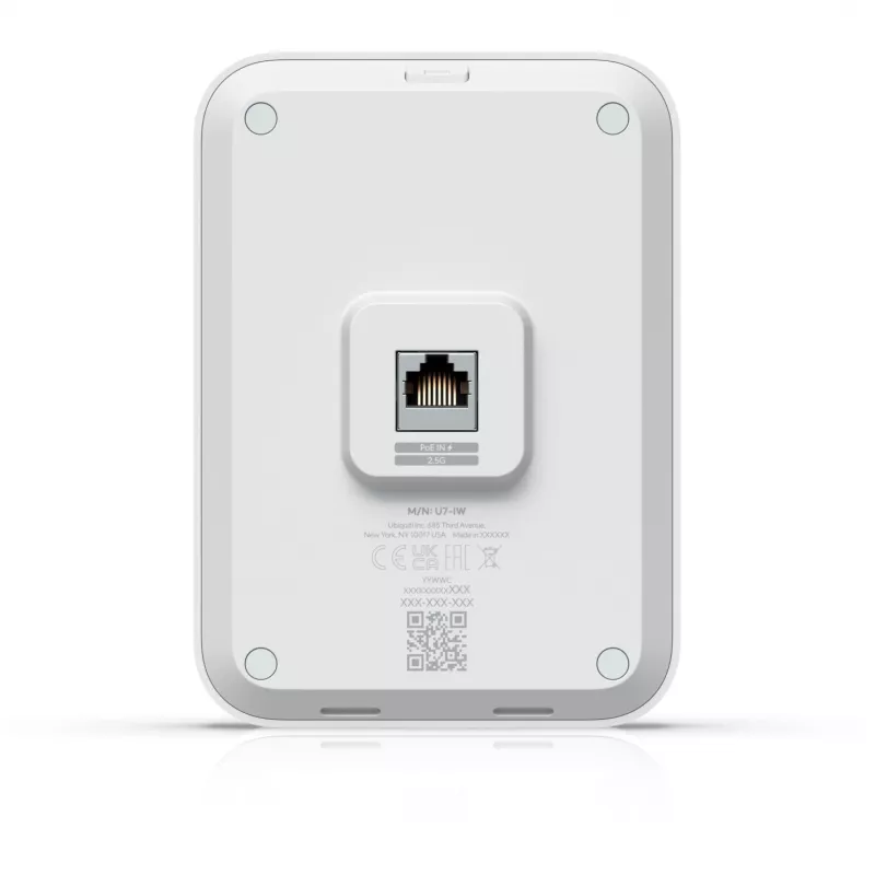 Ubiquiti U7 In-Wall 4300 Mbit/s bianco Power over Ethernet (PoE)