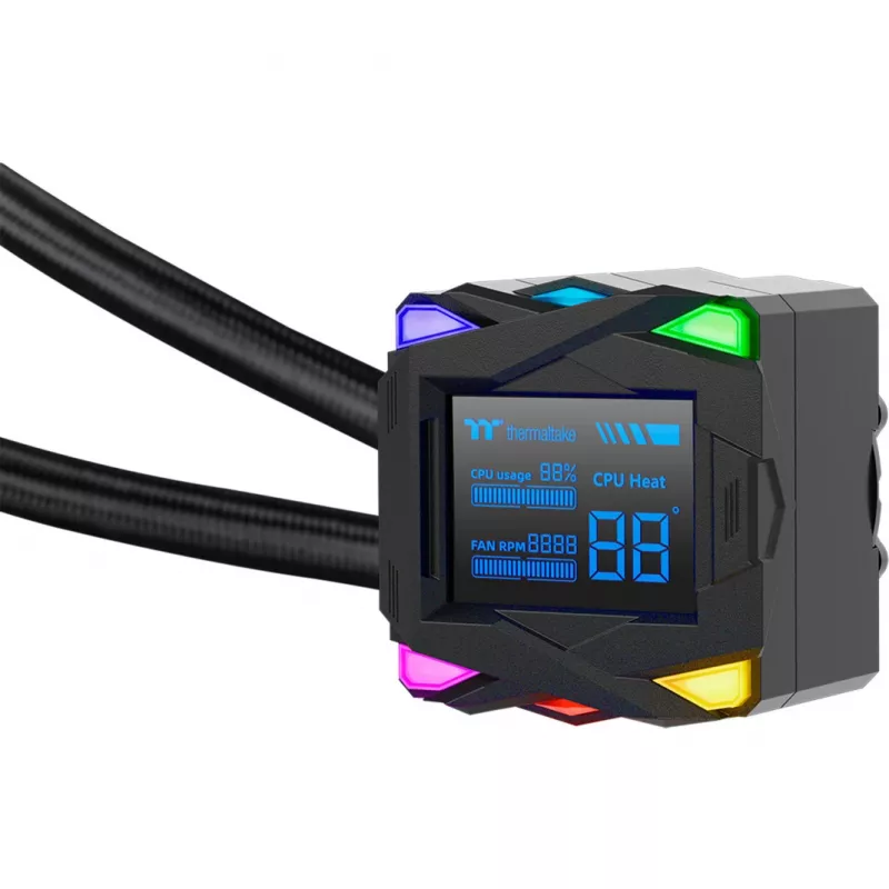 Kit raffreddamento a liquido Thermaltake LA360-S ARGB 12 cm, nero
