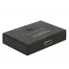 Switch DeLock HDMI 2 - 1 bidirezionale 4K 60 Hz - switch video/audio - 2 x HDMI - desktop