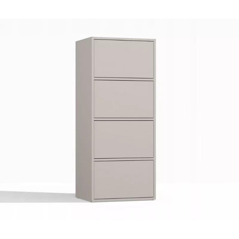 Comodino ALMA, colore cashmere