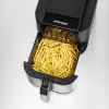 Friggitrice ad aria Rommelsbacher FRH 1500 — 5 L, 1500 W, acciaio inox/nero