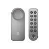 Serratura smart per porta Xiaomi BHR07XDGL con tastiera, Bluetooth, impronta digitale, codice e telecomando, grigio, 7,2 V 2450 mAh