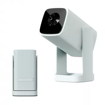 Proiettore WANBO Cube 1 — risoluzione 720p, 200 ISO lumen, Android TV 11, azzurro