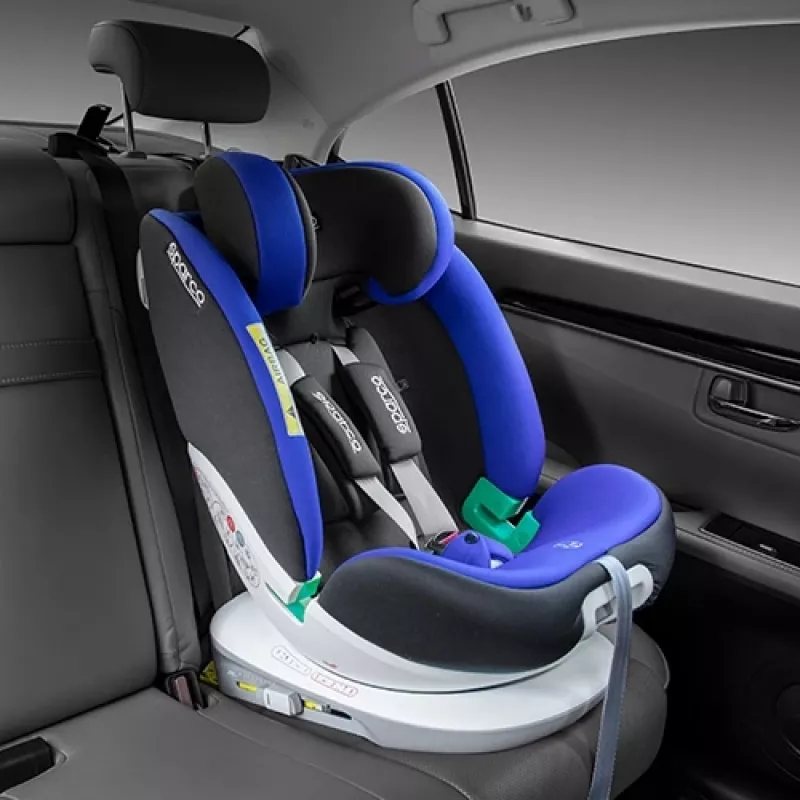 Seggiolino per bambini Sparco SK3000 blu SK3000I_BL, regolabile 40–150 cm