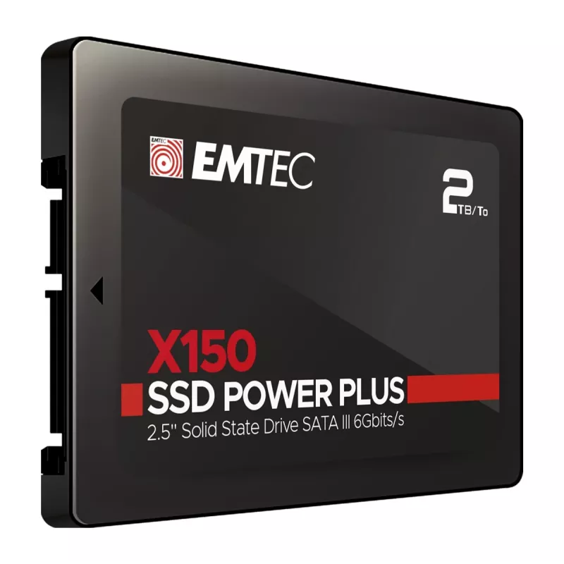 Emtec X150 Power Plus - SSD - 2 TB - interno - 6,4 cm (2,5