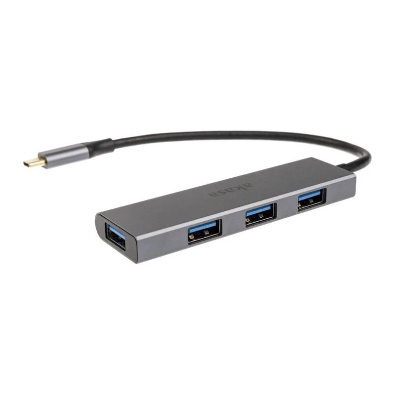 Hub USB Akasa USB Type-C 4 porte