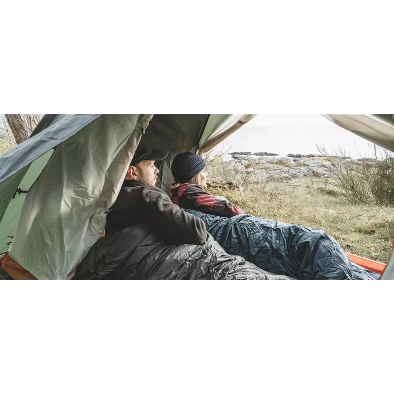 Tenda a cupola/igloo Easy Camp Rondane 3 – 3 posti, sovratelo in poliestere, paleria in alluminio, verde scuro