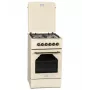 Cucina a gas ed elettrica MPM MPM-56-KRM-14, 56 cm, 4 bruciatori a gas, forno elettrico, crema
