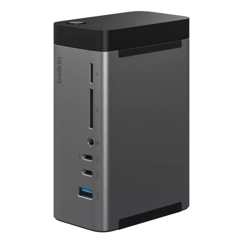Hub Belkin Connect USB Type-C 10000 Mbit/s grigio