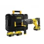 STANLEY martello perforatore SDS+ 18V V20 2x4Ah KUFER
