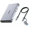 Unitek V1177AGY01 scheda di acquisizione video, 4K@60Hz, HDMI, USB-C, mini jack da 3,5 mm, grigia