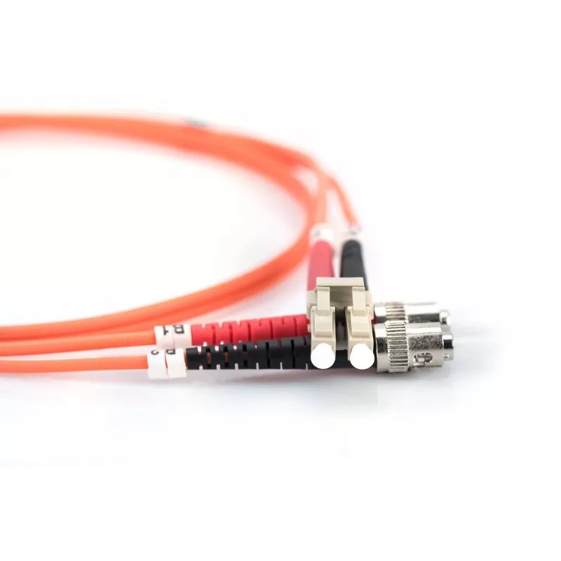 Cavo patch in fibra ottica multimodale - LC - ST - 10 m - I-VH - OM2 - LC - ST