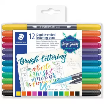 Penna a sfera + penna stilografica Staedtler 3004 multicolore 12 pz.