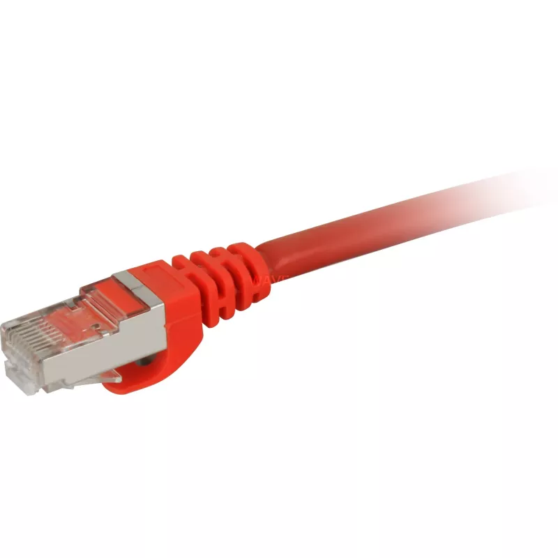 Cavo di rete Sharkoon Patch SFTP RJ-45 Cat.7a 10m rosso