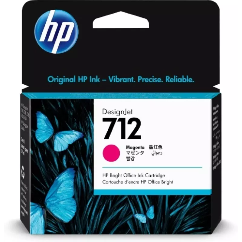 HP 712 (3ED68A) cartuccia per stampante, magenta (SPEC)
