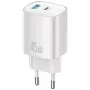 Caricabatterie T66 45W GaN CC290 USB-A + USB-C