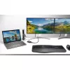 Kensington ProFit Ergo Tastiera wireless FR, Full-Size (100%), con filo e wireless, RF Wireless + USB, AZERTY, nero