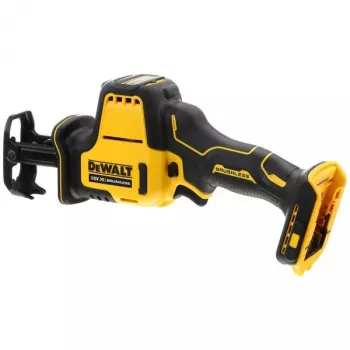 Seghetto alternativo DeWALT DCS369N-XJ, motore brushless, senza filo, profondità di taglio legno 9 cm, acciaio 4 cm, 2800 colpi/min, 1,43 kg