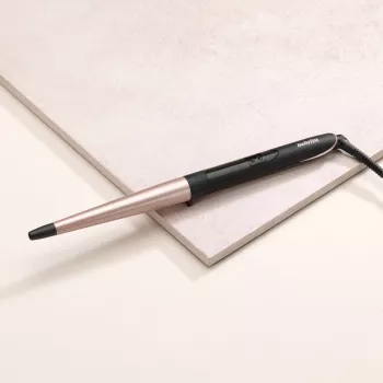 BaByliss Conical Wand arricciacapelli caldo nero, rosa 98.4 (2.5 m)