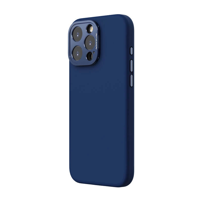 Custodia magnetica Nillkin LensWing per iPhone 16 Pro (blu)
