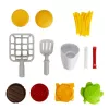 Set Play Burger Shop KLEIN 7336 — giocattolo di ruolo compatto e facile da pulire per bambini