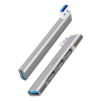 LogiLink Hub USB 3.2 Gen1 4 porte USB-A 1x USB3.0 AF 3x USB2.0 AF UA0436