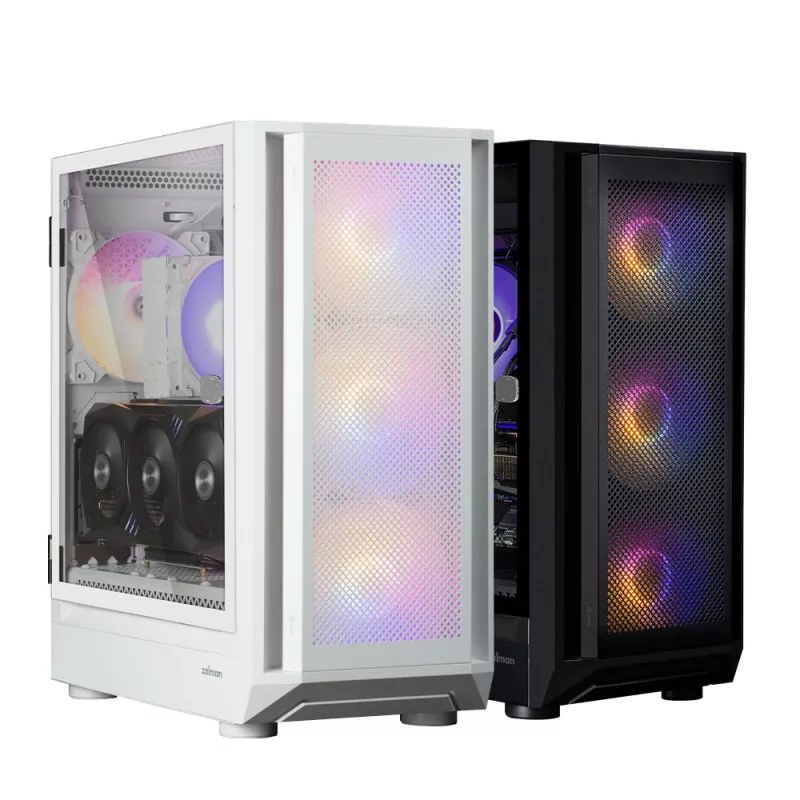 Case per computer Zalman i6 White, ATX, bianco