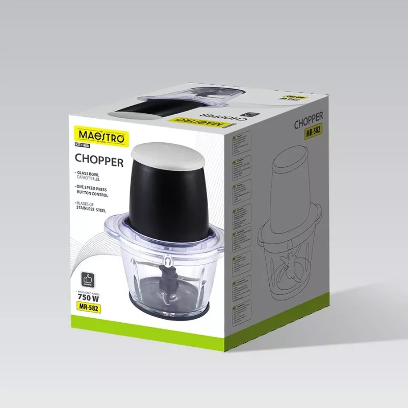 Tritatutto Maestro MR-582 750W tritatutto elettrico da tavolo