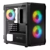 Case per computer Logic Concept Portos Mini ARGB Micro ATX nero