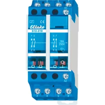 Relè a impulsi Eltako Electronics 3S, 1 NC, 16A, 230V/AC S12-310-230V (21310030)