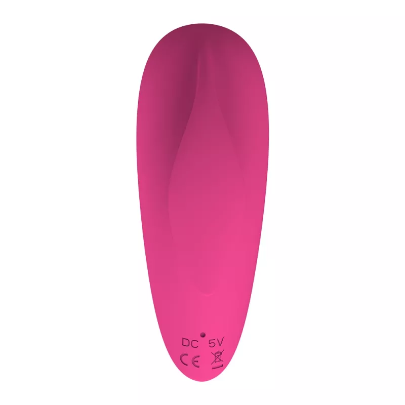 Massaggiatore clitorideo Erolab Dolphin VVS01r rosa — compatto stimolatore personale, ricaricabile USB
