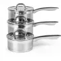 Set di pentole Salter 3 pezzi pentole antiaderenti BW06734EU7