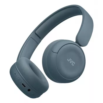 Cuffie JVC HA-S59W — con filo e wireless Bluetooth, supraurali, fascia, 20–20000 Hz, cavo 1,2 m, blu