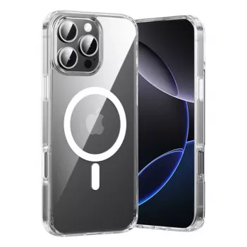 Custodia Vention KUGT0-40 per iPhone 16 Pro Max — trasparente, compatibile MagSafe
