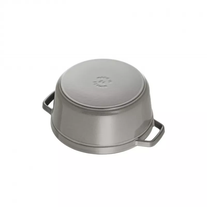 Cocotte Staub 20 cm grigio ghisa