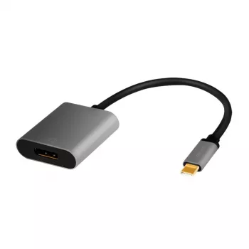 LogiLink CUA0102 cavo USB 3.2 Gen1 Type-C a DisplayPort 0,15 m nero