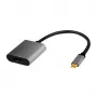 LogiLink CUA0102 cavo USB 3.2 Gen1 Type-C a DisplayPort 0,15 m nero