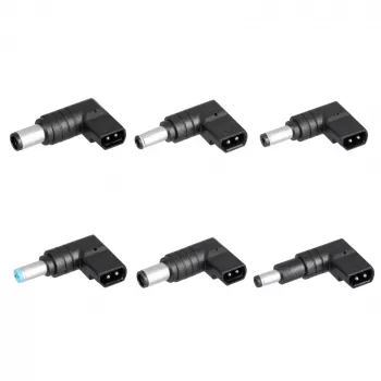 Alimentatore universale per notebook Akyga AK-NU-12 65 W, 18,5–20 V, 6 connettori intercambiabili, nero
