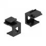 Kit di montaggio DELOCK 86810, nero — accessori di montaggio DELOCK 86810